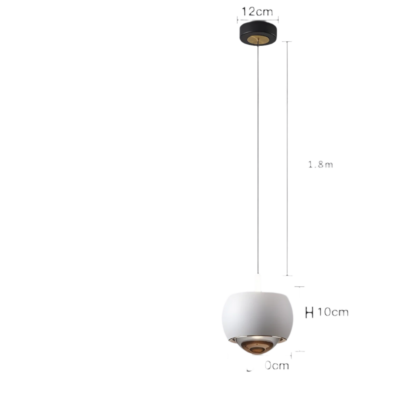 HaloForm – Minimalistische Pendelleuchte mit LED-Licht und elegantem kreisförmigem Design