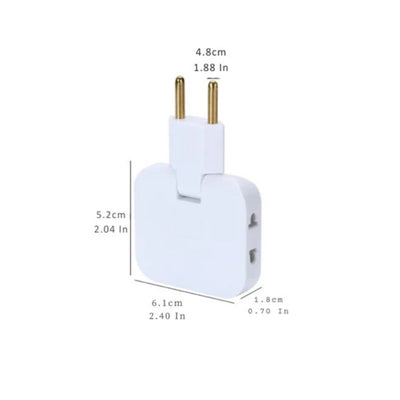 FlexiPlug – Ultradünne 180° drehbare Steckdosenleiste mit mehreren Steckdosen