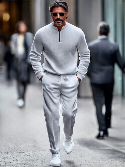 ALESSIO - PULLOVER UND JOGGINGHOSE SET