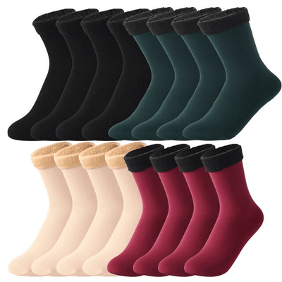 CozyFeet Socks - Winter-Samt-Socken (4+4 gratis)