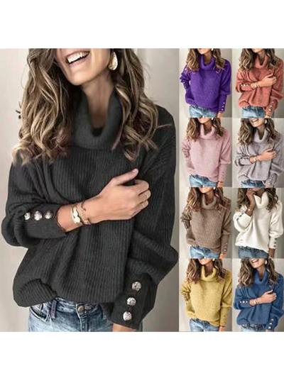 Priscilla | Schmeichelhafter Damenpullover mit hoher Taille