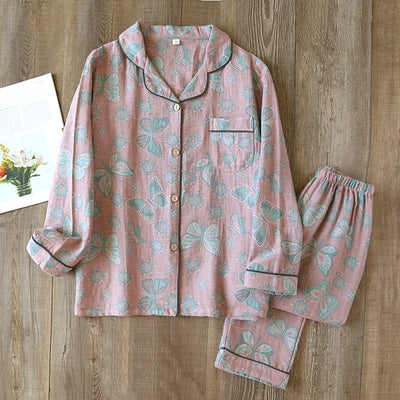 Bedrucktes Pyjama-Set für Damen