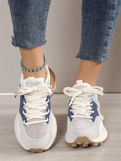 Xenia - Stilvolle Colour-Block-Sneaker