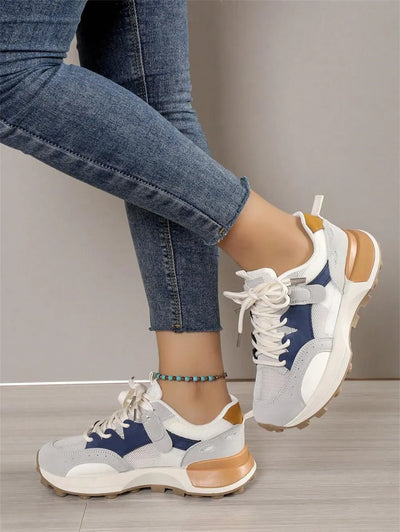 Xenia - Stilvolle Colour-Block-Sneaker