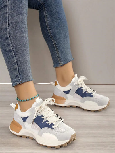 Xenia - Stilvolle Colour-Block-Sneaker