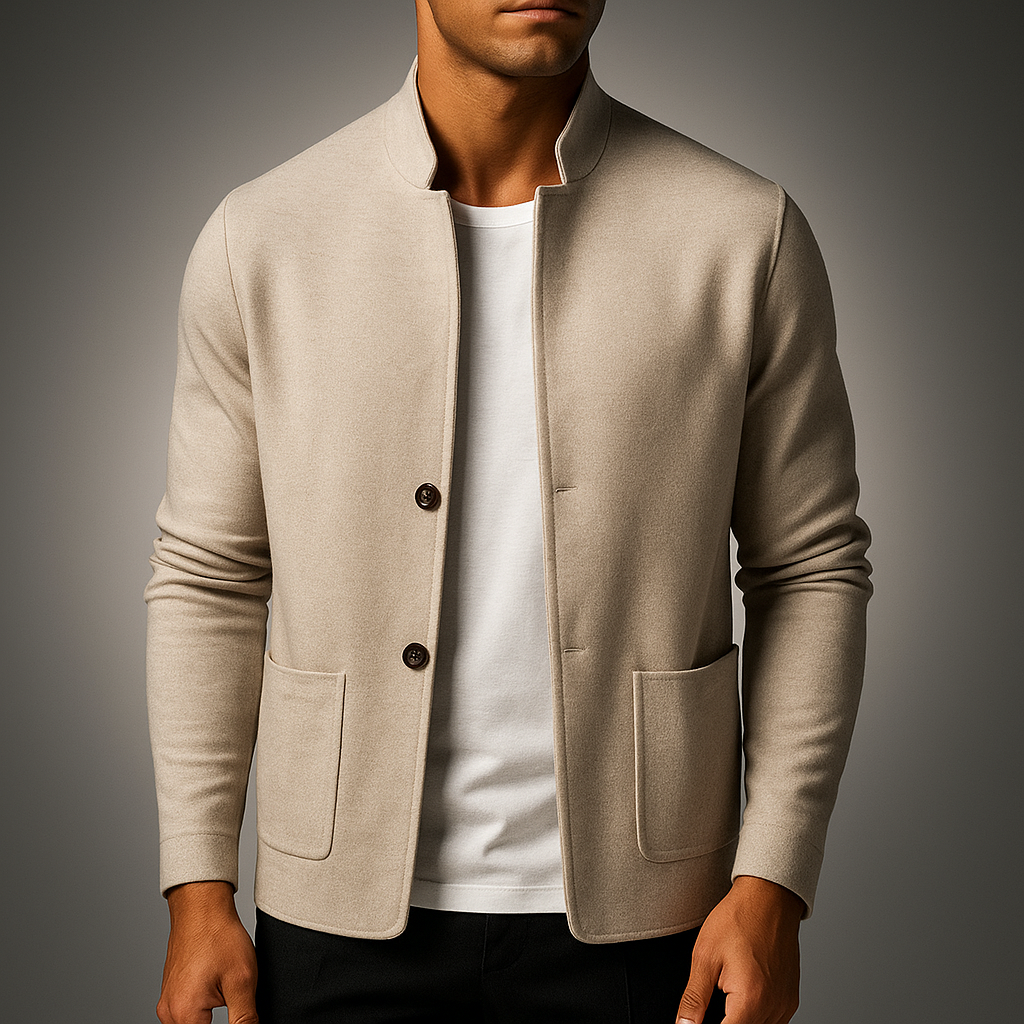 Nandor – Strickjacke Mit Fronttasche