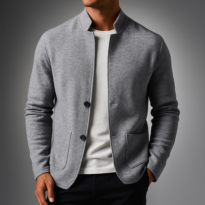 Nandor – Strickjacke Mit Fronttasche