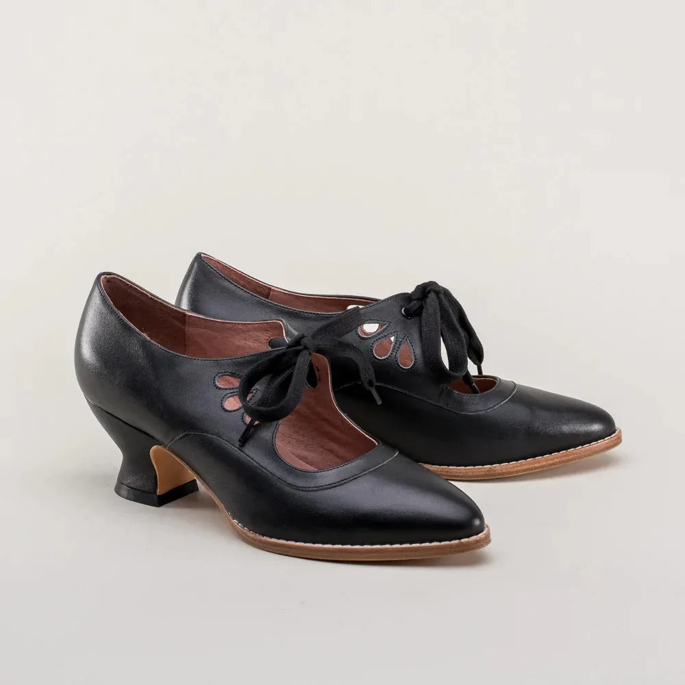 Georgina | Elegante Retro-Schuhe mit niedrigem Absatz