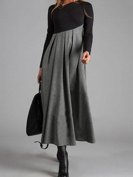 Tanith - Elegantes Freizeitkleid mit langen Ärmeln