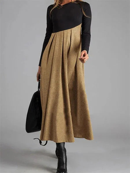 Tanith - Elegantes Freizeitkleid mit langen Ärmeln