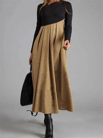 Tanith - Elegantes Freizeitkleid mit langen Ärmeln
