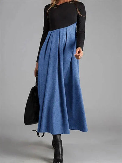 Tanith - Elegantes Freizeitkleid mit langen Ärmeln