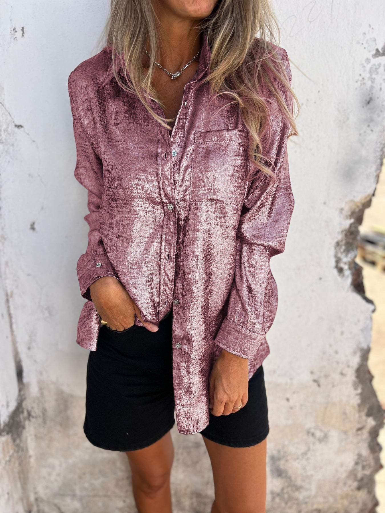 Marlene - Elegante Seidenbluse