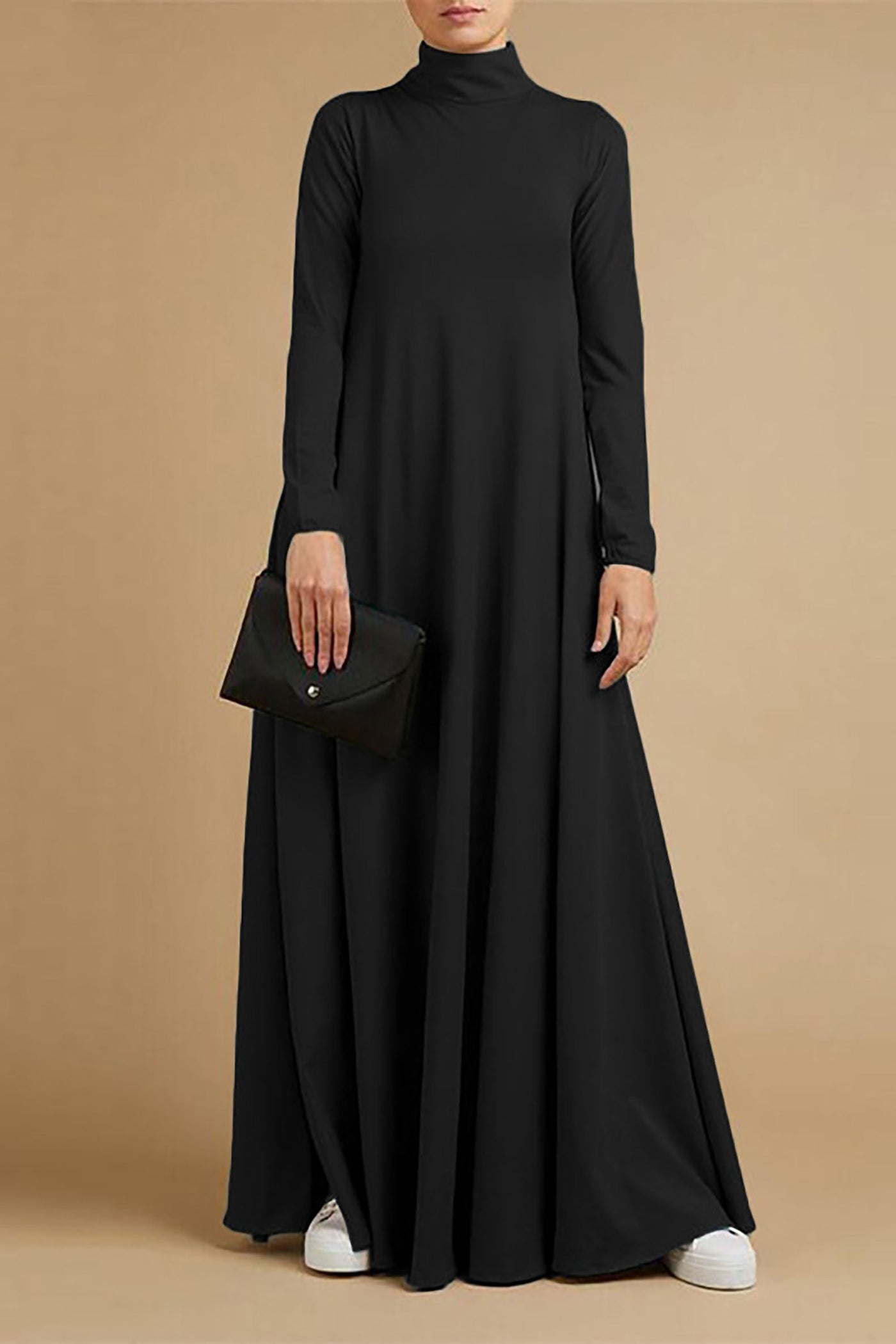 Odessa - Bedekkendes Kleid mit langen Ärmeln