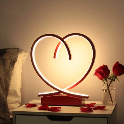 Lumeloop – Moderne Schleifenform romantische Tischlampe