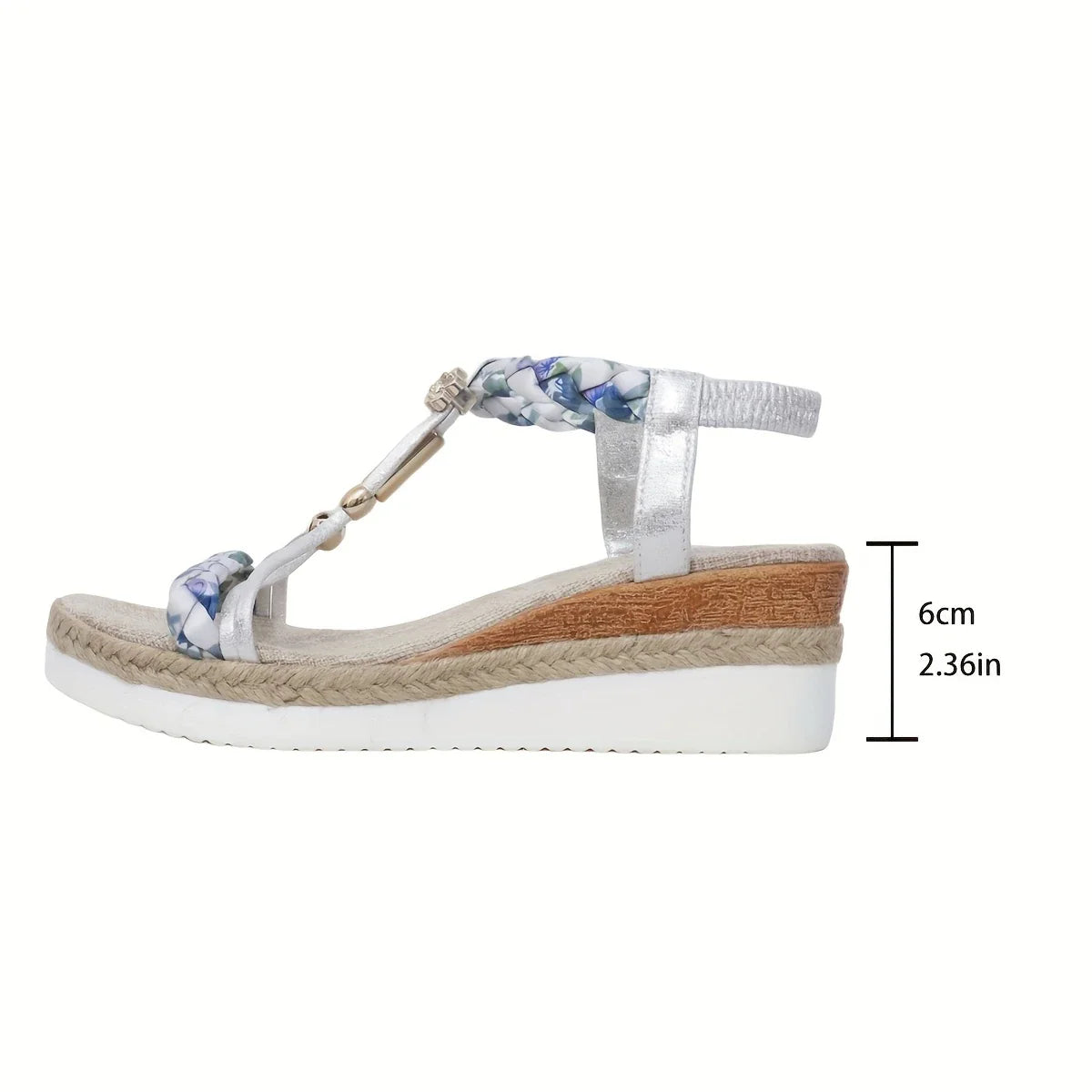 Addison - Women'S Summer New Arrival, Keilsandalen mit Kordel-Detail