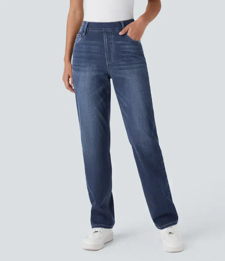 MAYLORA | Bequeme Hose mit Hohem Bund und Elastischem Material