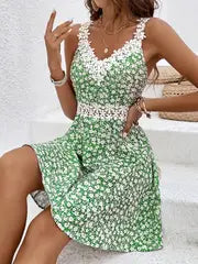 Raelynn | Slip-Kleid mit Blumenmuster