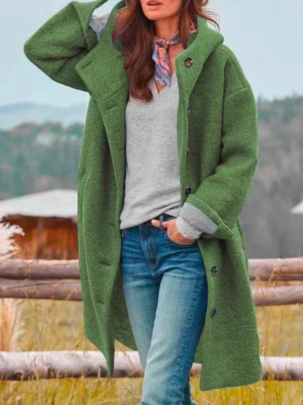 AMAYA - Stilvolle lange Winterjacke