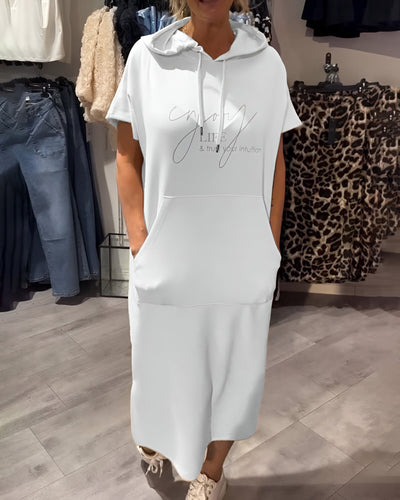 Saskia™ | Lässiges Hoodiekleid