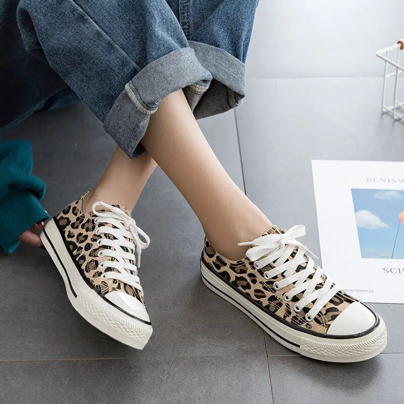 Amalia | Leopard Turnschuhe