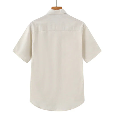 Casablanca - Leinen Polo - Beige