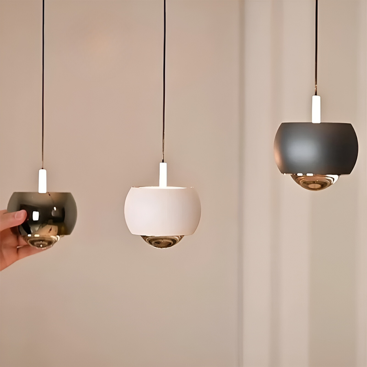 HaloForm – Minimalistische Pendelleuchte mit LED-Licht und elegantem kreisförmigem Design