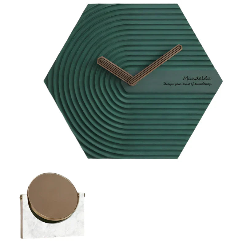 Moderner minimalistischer Wanduhr