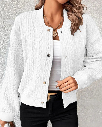Mireille - Frauen-Strickjacke mit Knöpfen