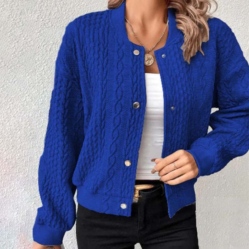 Gestrickte Strickjacke für Frauen