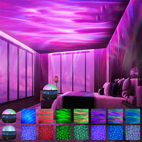 AuroraLight Nordlichter Projektor Tischlampe