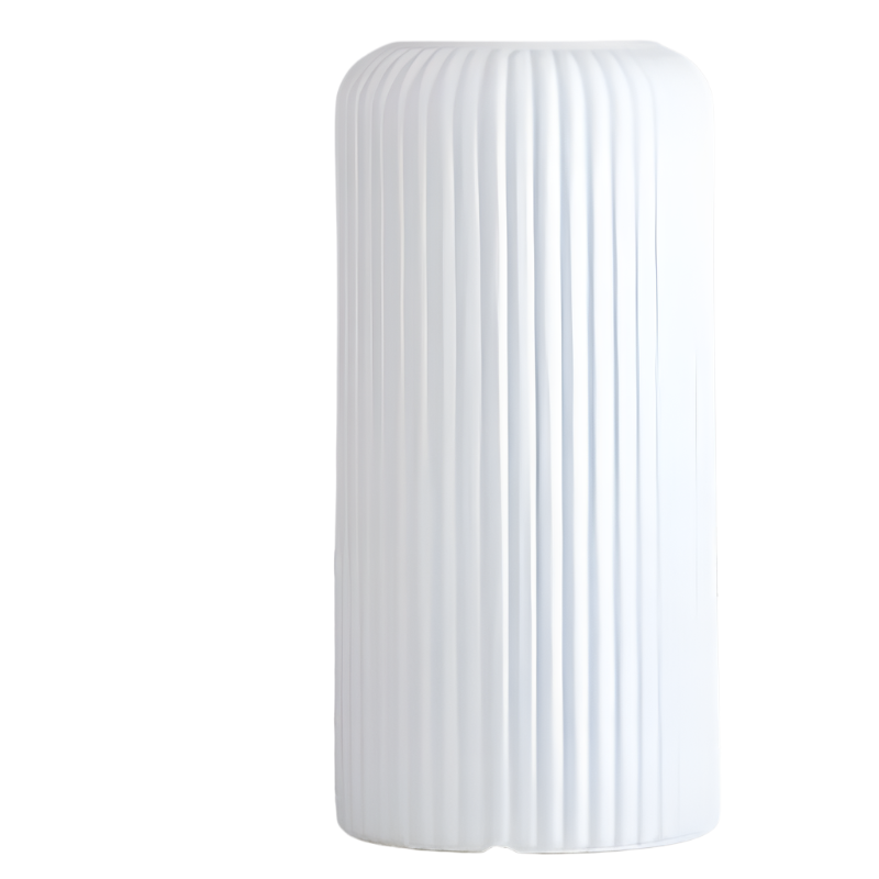 LineaForm Moderne Keramikvase – Künstlerische Streifen Dekoration