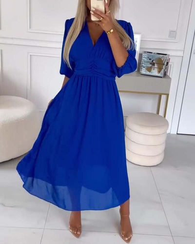 Cindy™ | Leichtes Seidenchiffonkleid