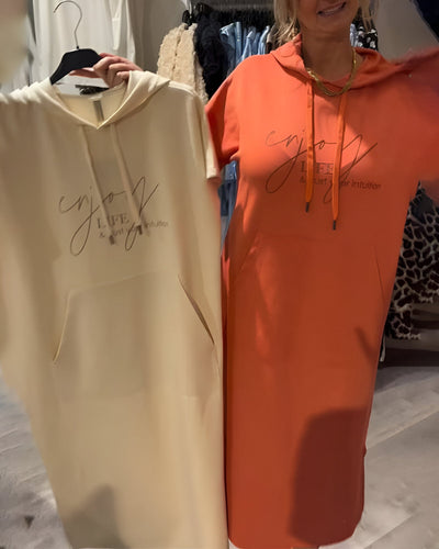 Saskia™ | Lässiges Hoodiekleid