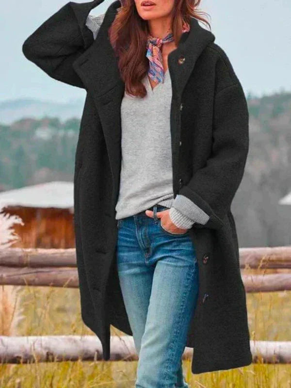AMAYA - Stilvolle lange Winterjacke