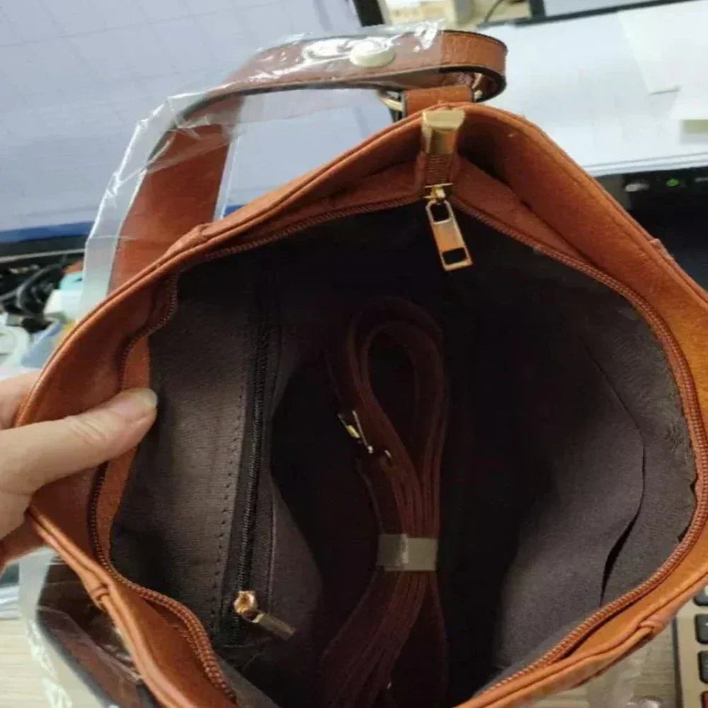 Tessa | Vintage Schultertasche im klassischen und zeitlosen Design