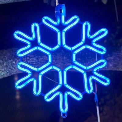 FrostLume Schneeflocken LED Lichterkette