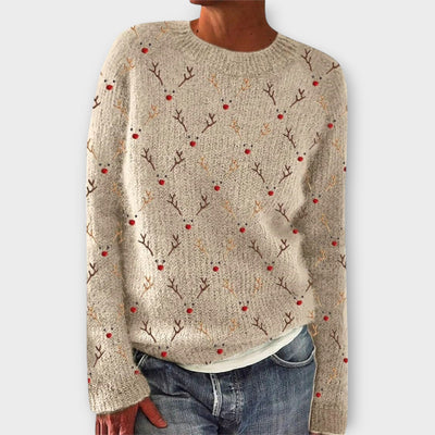 Simone Winterlicher Damen-Strickpullover – Wärme und Stil für die kalte Jahreszeit