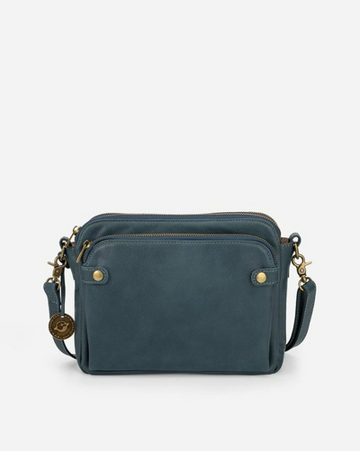 Leder Crossbody Tasche
