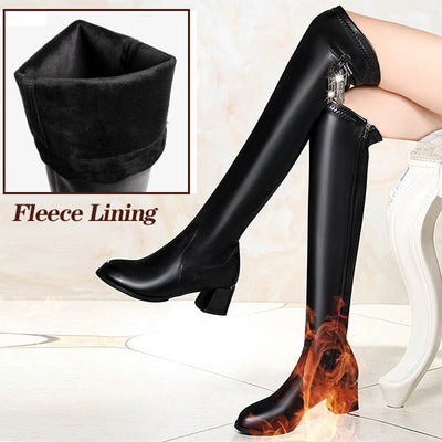 Elisa - Elastische Weiche warme bequeme Stiefel