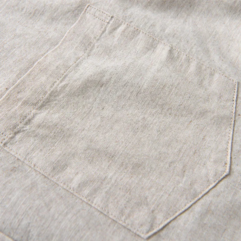 DETLEF - LOCKERES FREIZEITHEMD AUS LEINEN