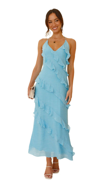 Vanessa - Moderne lange Kleid