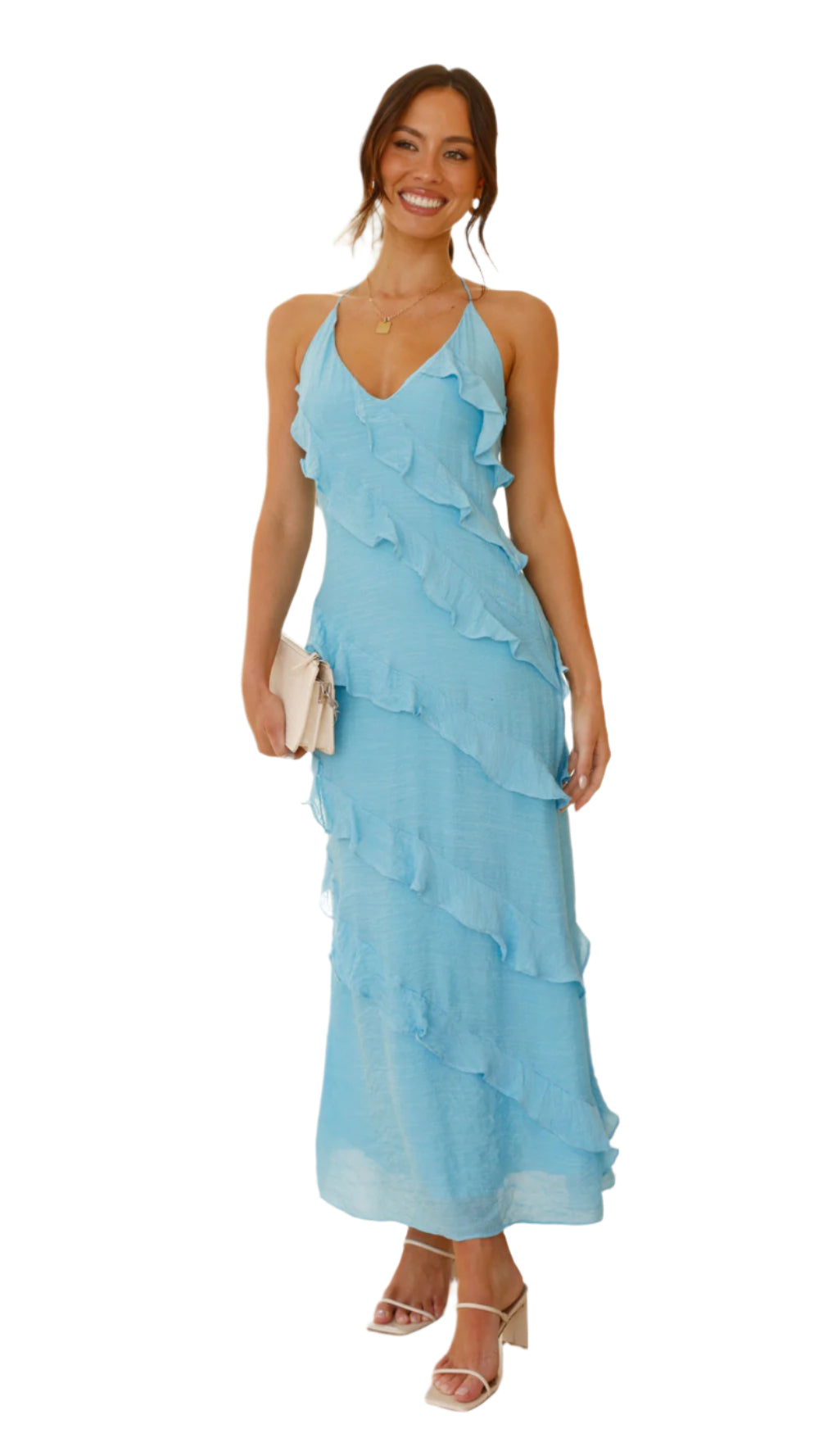 Vanessa - Moderne lange Kleid