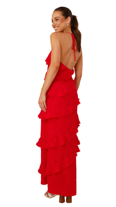 Vanessa - Moderne lange Kleid