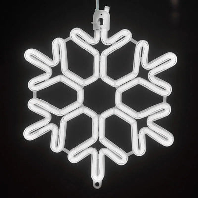 FrostLume Schneeflocken LED Lichterkette
