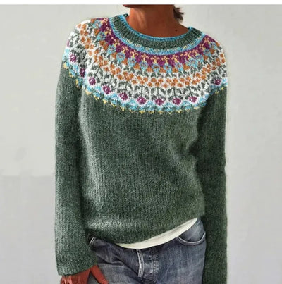 Anna™ | Raffiniertes skandinavisches Strickpullover