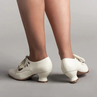Georgina | Elegante Retro-Schuhe mit niedrigem Absatz