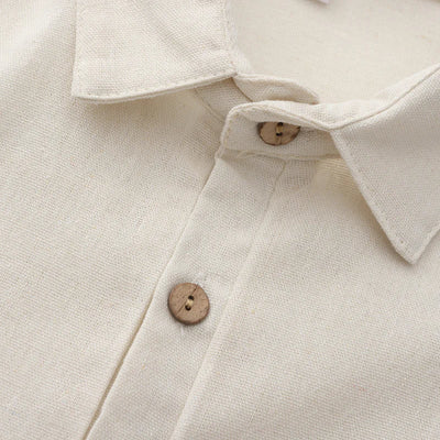 Casablanca - Leinen Polo - Beige