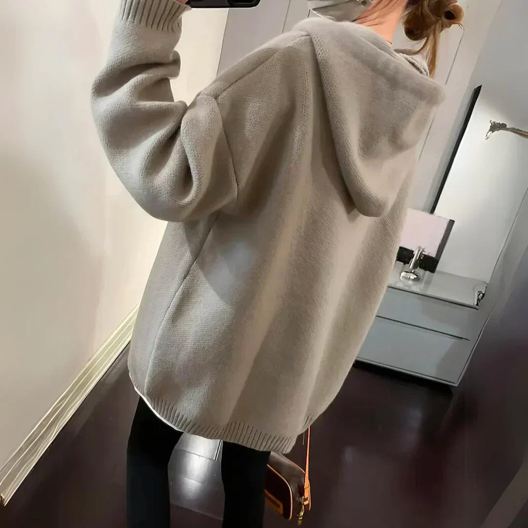 Nika - Niedlicher Smiley Hoodie