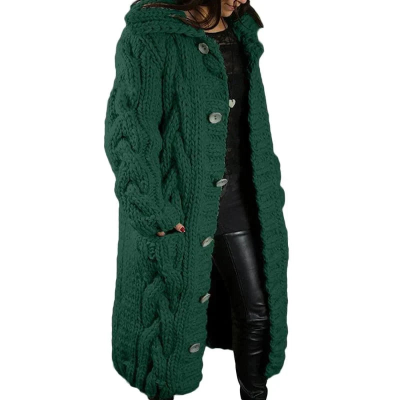 Vestine - Dick gestrickte Strickjacke